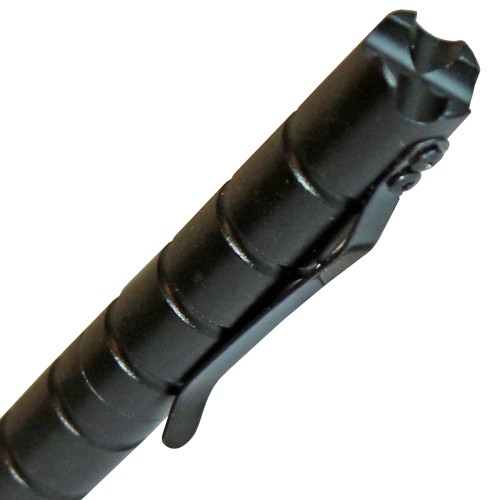 Preview: Tactical Pen, Kugelschreiber mit Kappe, Kronen Design,